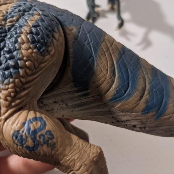 Lot of 7 Vintage Jurassic Park Dinosaurs - Picture 10 of 16